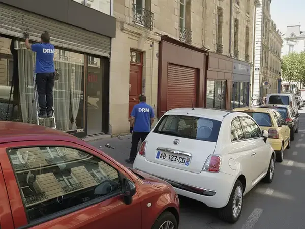 Déblocage de rideau métallique bloqué à Clichy