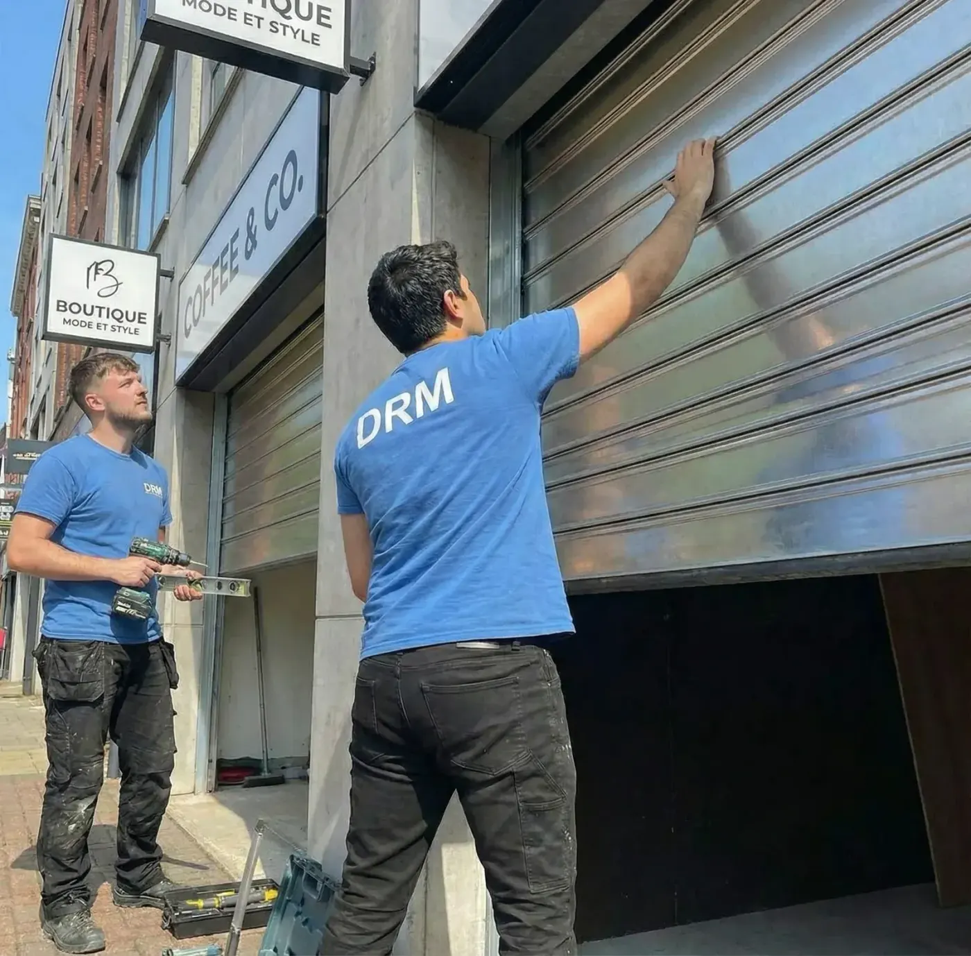 Dépannage rideau métallique d'urgence à Clichy