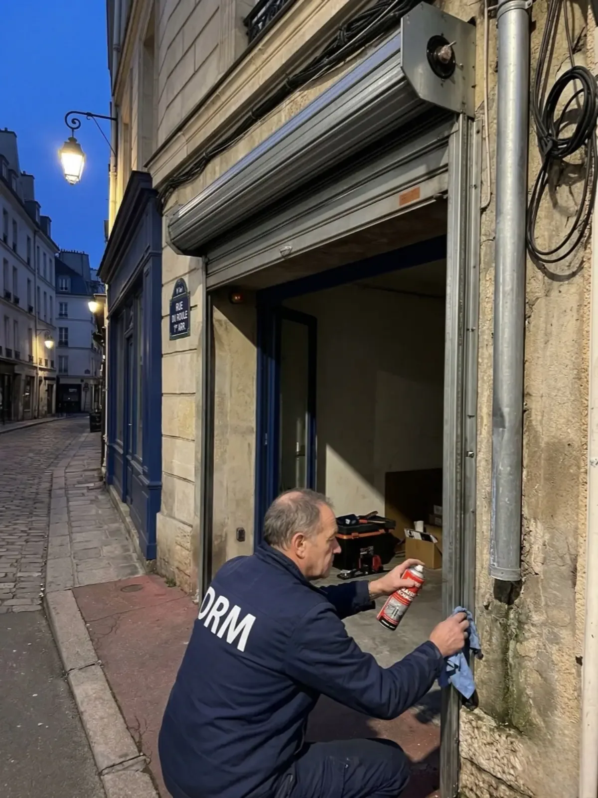 Entretien et maintenance de rideau métallique à Clichy
